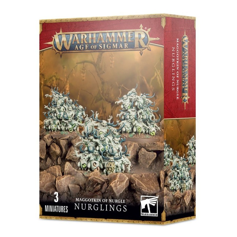 Games Workshop - Warhammer Age of Sigmar - Maggotkin of Nurgle - Nurglings - 97-18