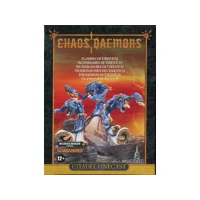 Games Workshop - Warhammer Fantasy and 40K - Chaos Daemons - Flamers of Tzeentch - 97-42 (2011 Production)