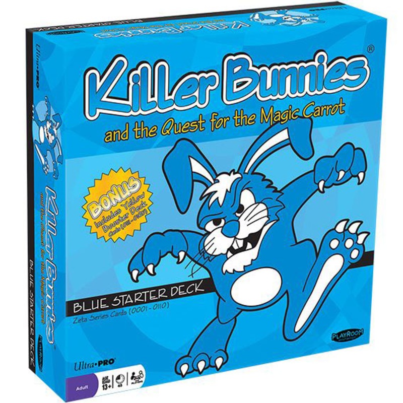 Playroom Entertainment - Killer Bunnies - Blue Starter Deck