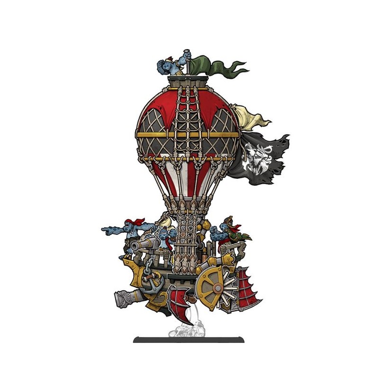 Privateer Press - Warmachine - MKIV - Brineblood Marauders - Pyg Battle Brig - PIP 28023