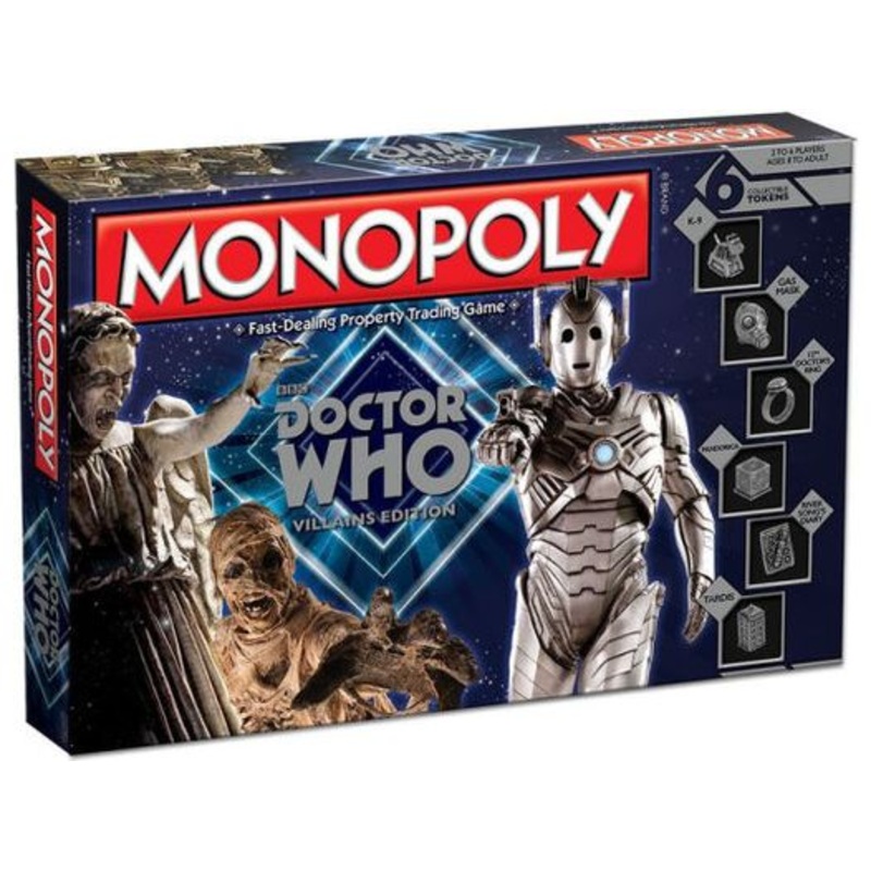 Usaopoly - Monopoly - Doctor Who Villains Edition