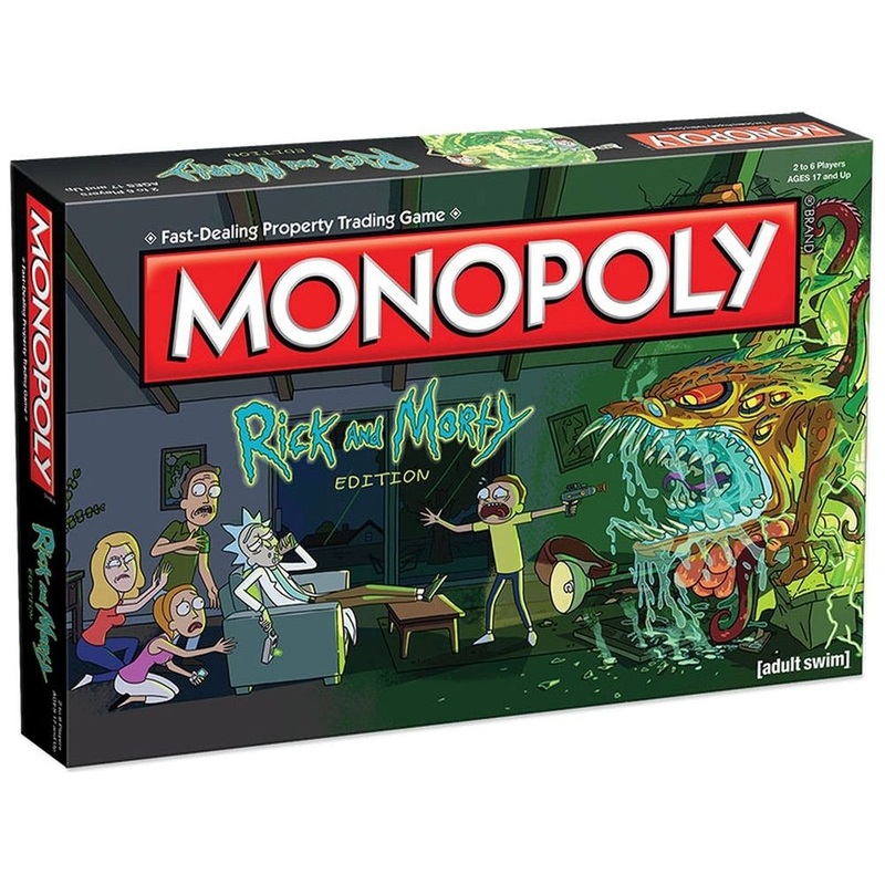 Usaopoly - Monopoly - Rick and Morty