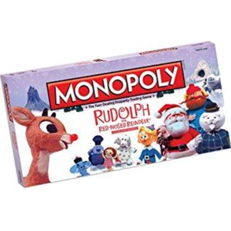 Usaopoly - Monopoly - Rudolph the Red-Nosed Reindeer Collectors Edition
