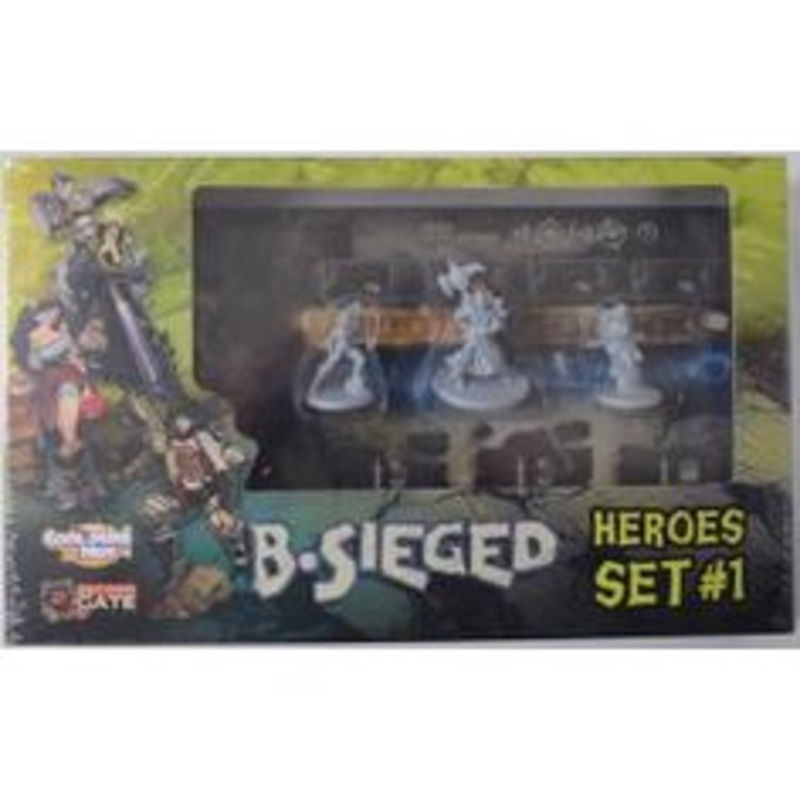 Cool Mini or Not - B-Sieged - Heroes Set - 1