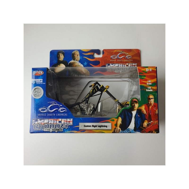Ertl - Joy Ride - OCC American Chopper Motorcycle Series - Custom Rigid Lightning
