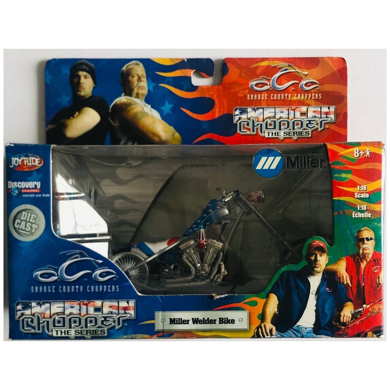 Ertl - Joy Ride - OCC American Chopper Motorcycle Series - Miller Welder Bike