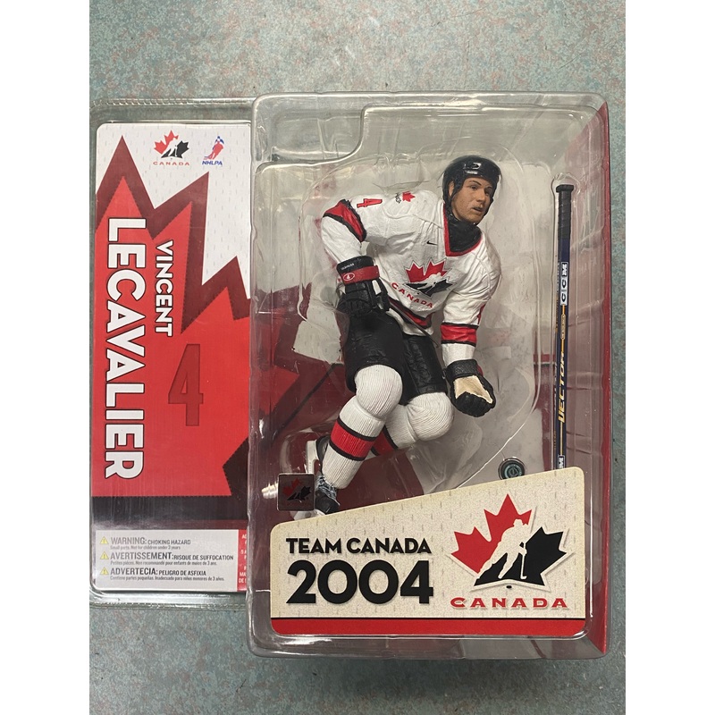 McFarlane Toys - NHL - Team Canada 2004 - Vincent Lecavalier Figure