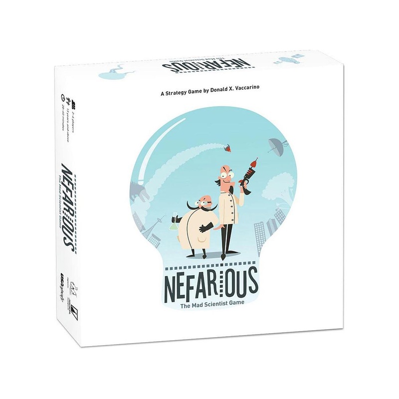 Usaopoly - Nefarious - The Mad Scientist Game