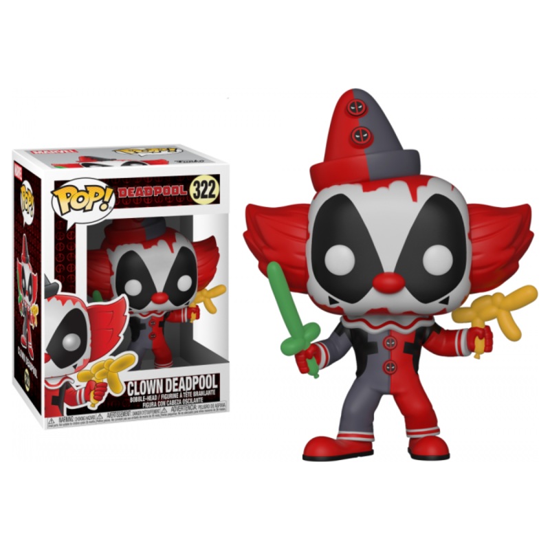 POP! - Movies - Deadpool - Clown Deadpool