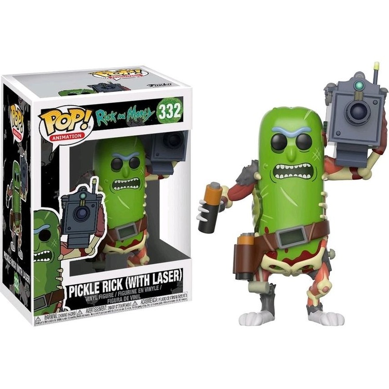 POP! - Television - Rick and Morty - Pickle Rick - With Laser