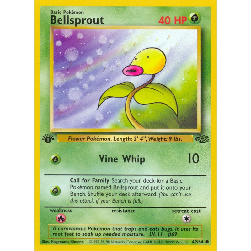 Bellsprout (49/64) [Jungle 1st Edition]