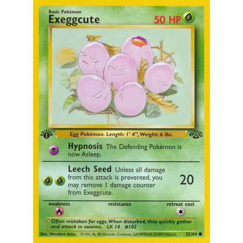 Exeggcute (52/64) [Jungle 1st Edition]