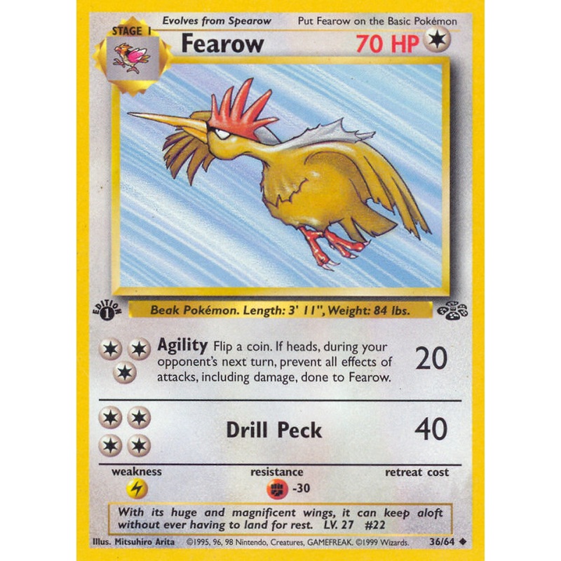 Fearow (36/64) [Jungle 1st Edition]