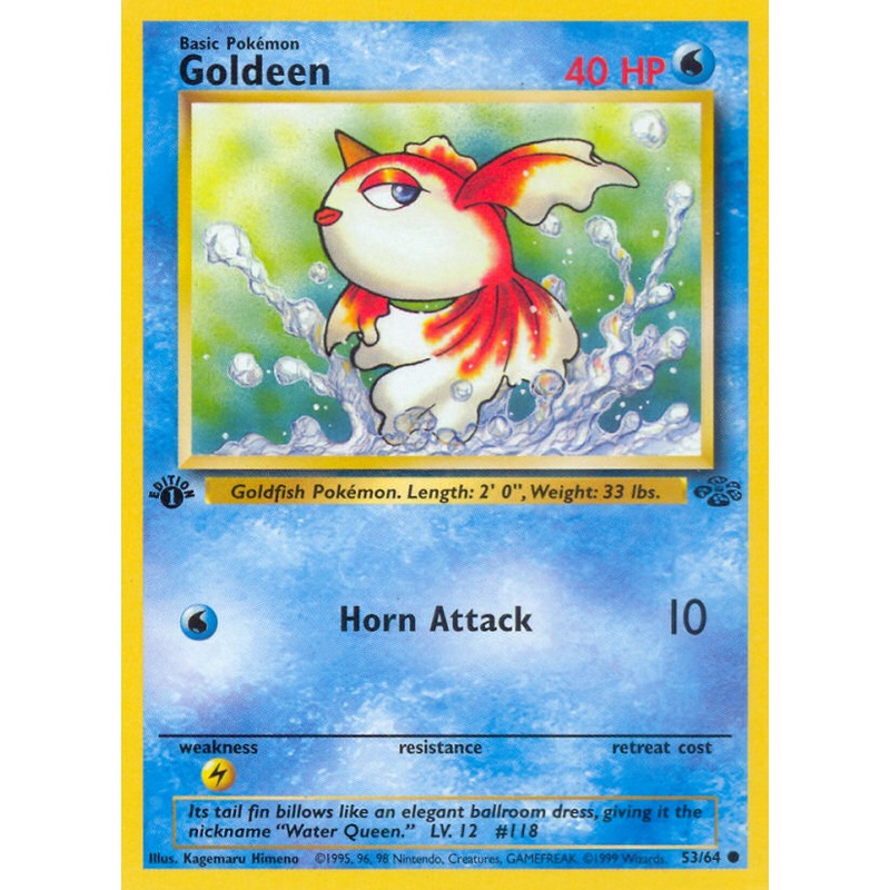 Goldeen (53/64) [Jungle 1st Edition]
