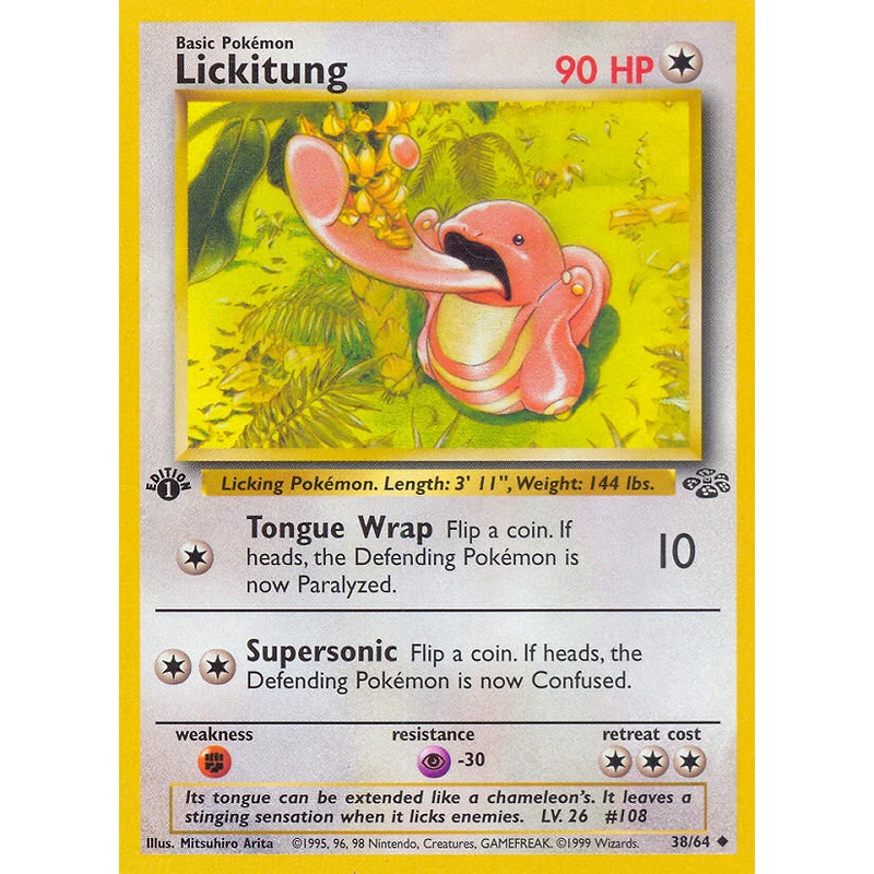 Lickitung (38/64) [Jungle 1st Edition]