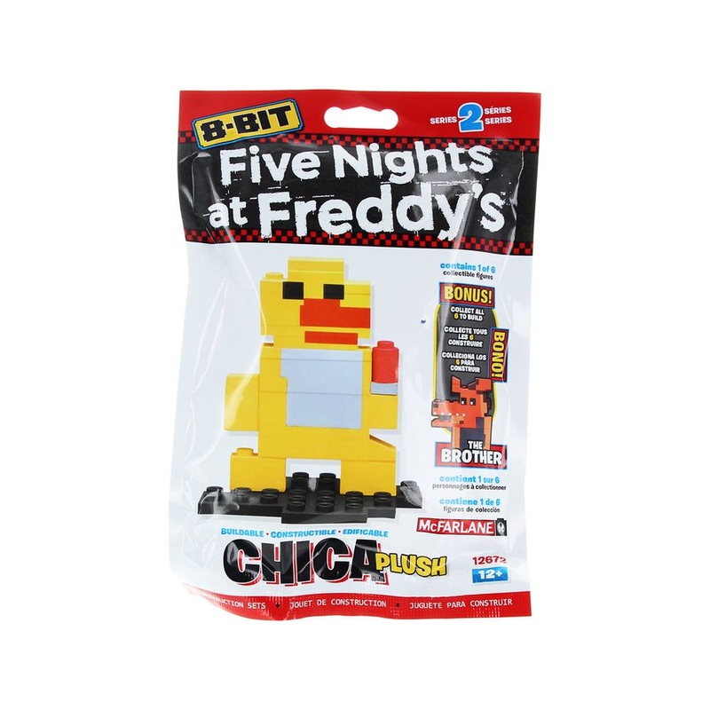 McFarlane Toys - Five Nights at Freddys 8-Bit Buildable Figure: Chica Plush