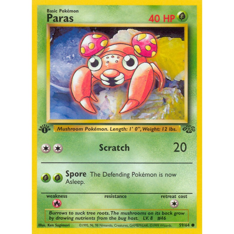 Paras (59/64) [Jungle 1st Edition]