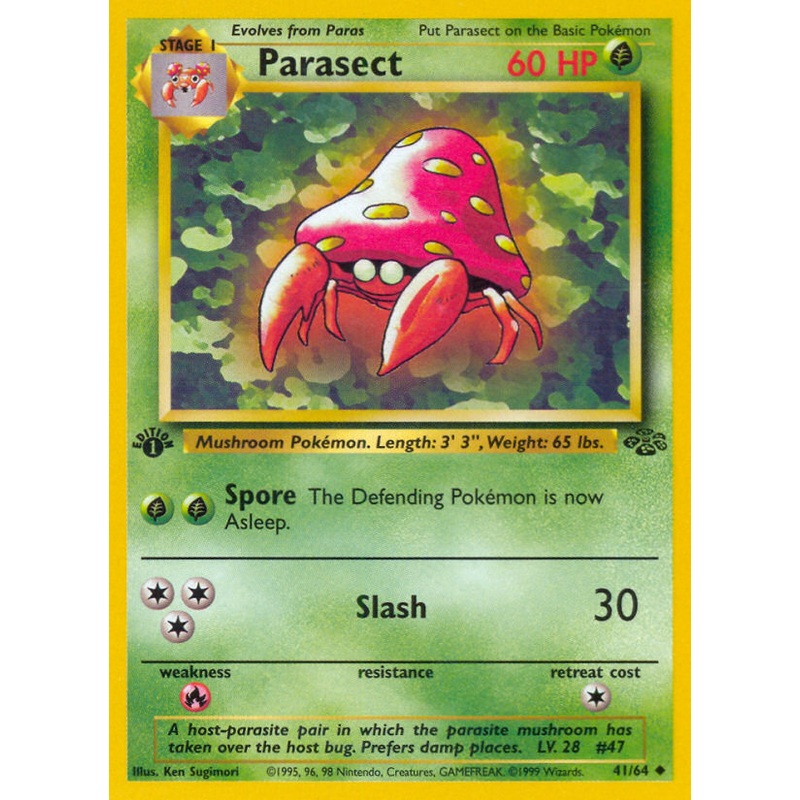 Parasect (41/64) [Jungle 1st Edition]