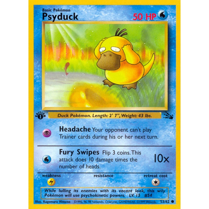 Psyduck (53/62) [Fossil 1st Edition]
