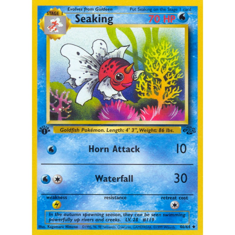 Seaking (46/64) [Jungle 1st Edition]