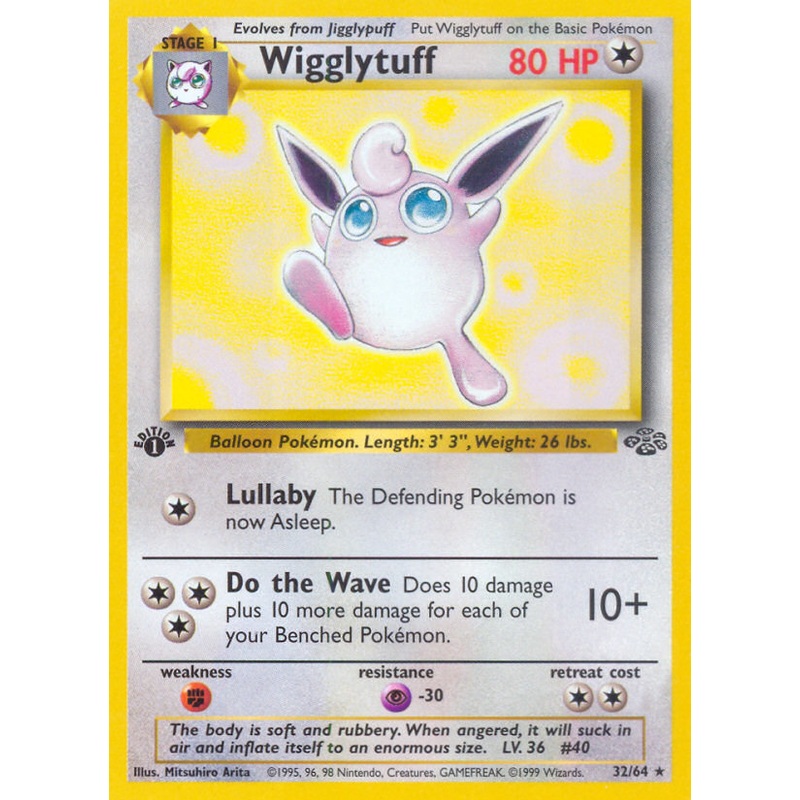 Wigglytuff (32/64) [Jungle 1st Edition]