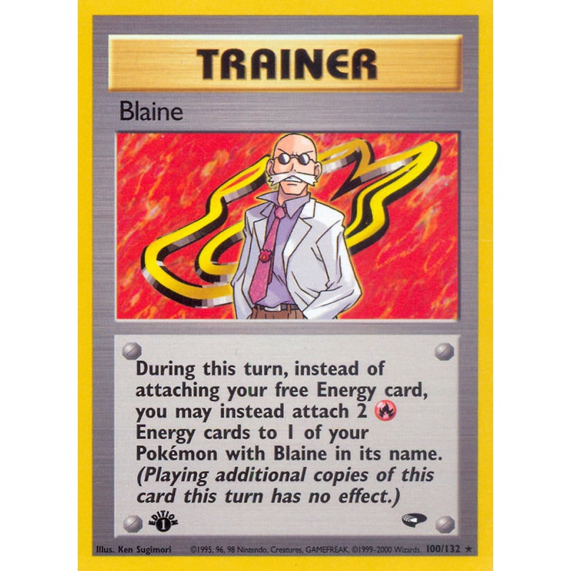 Blaine (100/132) [Gym Challenge 1st Edition]