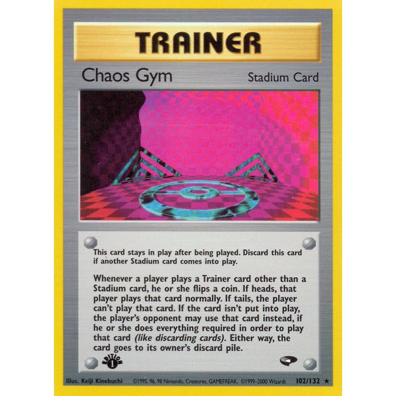 Chaos Gym (102/132) [Gym Challenge 1st Edition]