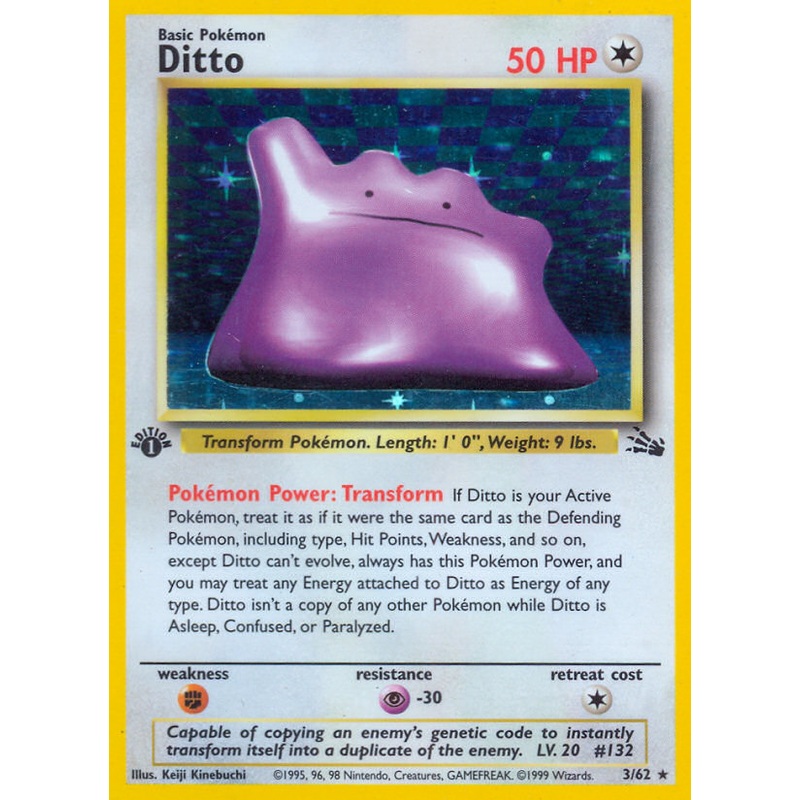 Ditto (3/62) [Fossil 1st Edition]