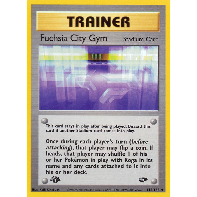 Fuchsia City Gym (114/132) [Gym Challenge 1st Edition]