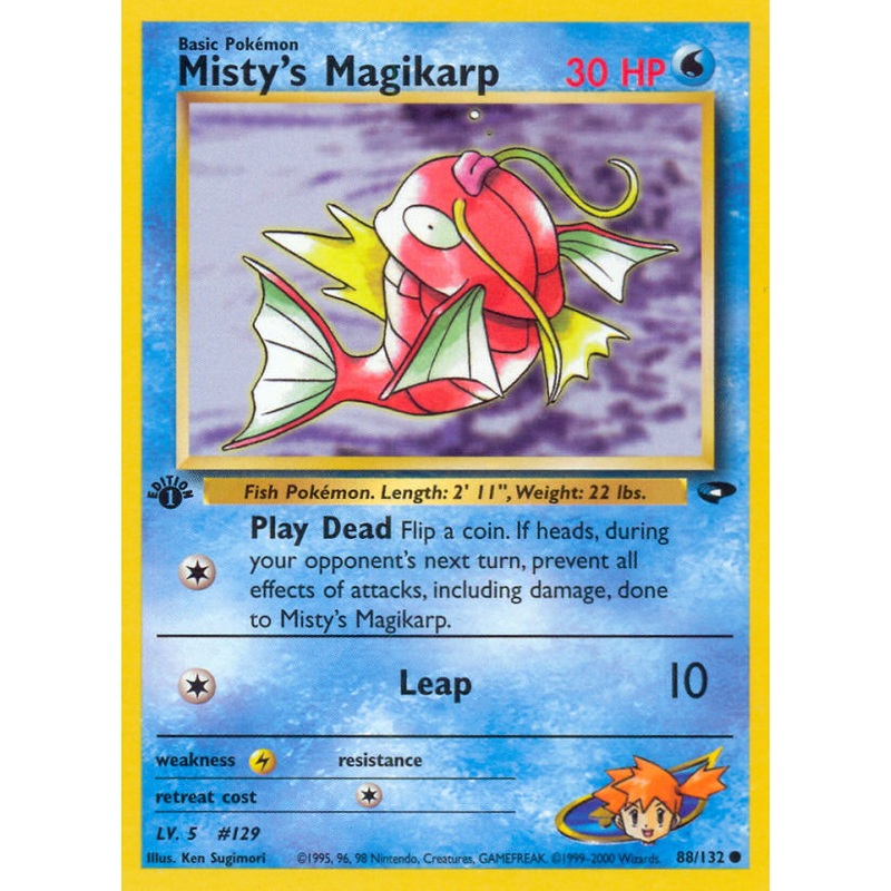 Misty's Magikarp (88/132) [Gym Challenge 1st Edition]
