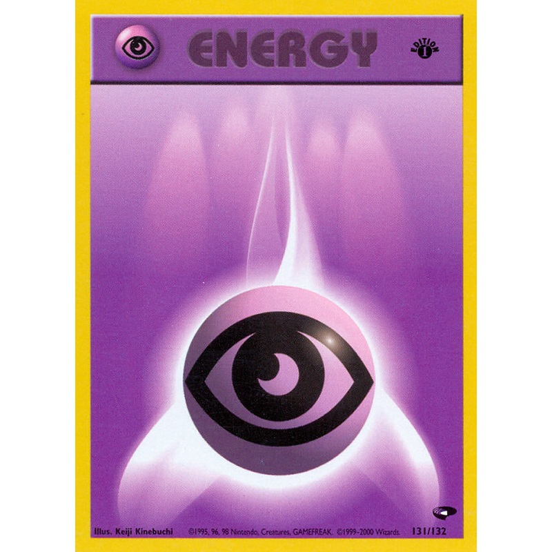 Psychic Energy (131/132) [Gym Challenge 1st Edition]