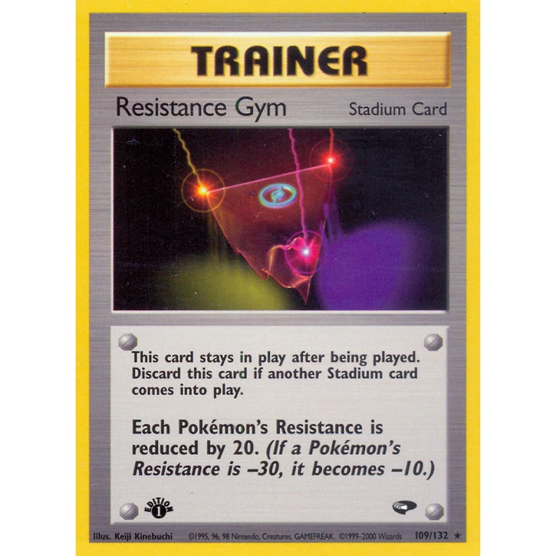 Resistance Gym (109/132) [Gym Challenge 1st Edition]