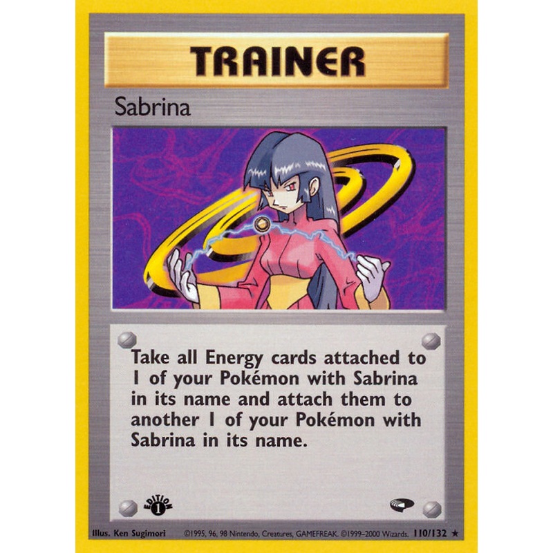 Sabrina (110/132) [Gym Challenge 1st Edition]