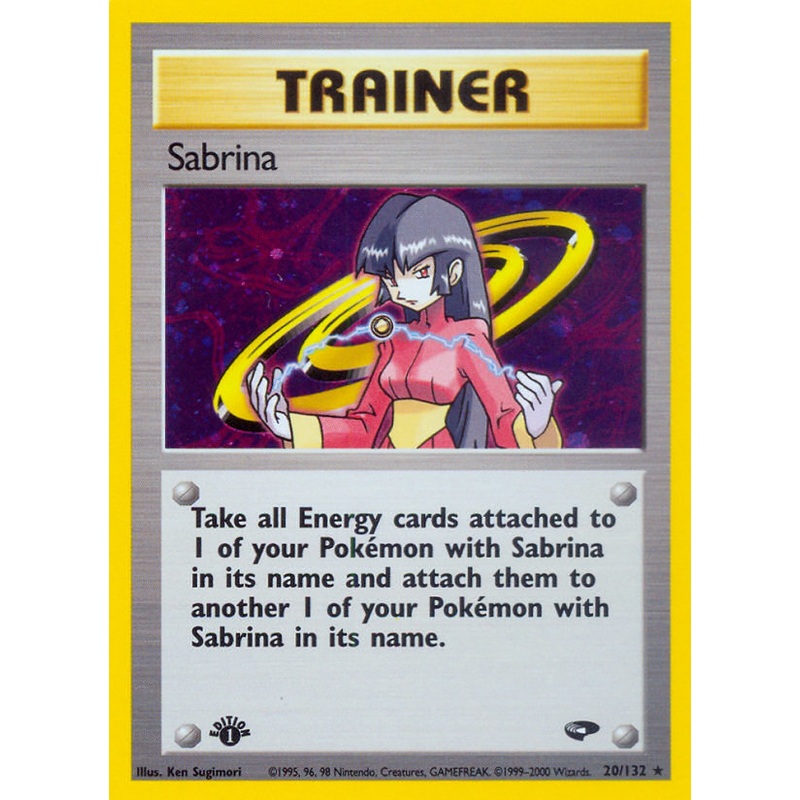 Sabrina (20/132) [Gym Challenge 1st Edition]