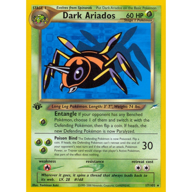 Dark Ariados (17/105) [Neo Destiny 1st Edition]