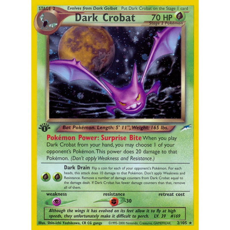 Dark Crobat (2/105) [Neo Destiny 1st Edition]