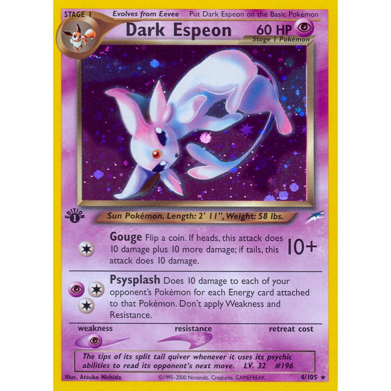 Dark Espeon (4/105) [Neo Destiny 1st Edition]