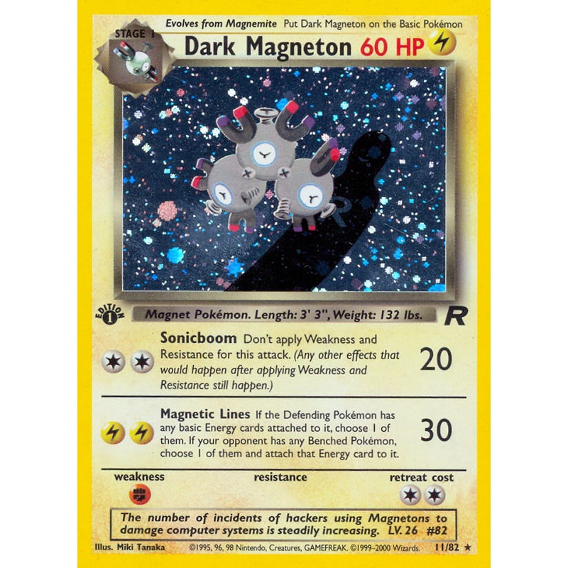 Dark Magneton (11/82) [Team Rocket 1st Edition]