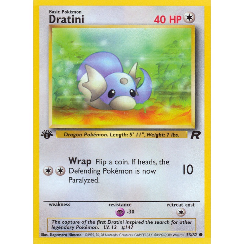 Dratini (53/82) [Team Rocket 1st Edition]