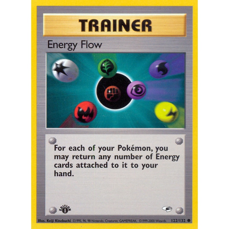 Energy Flow (122/132) [Gym Heroes 1st Edition]