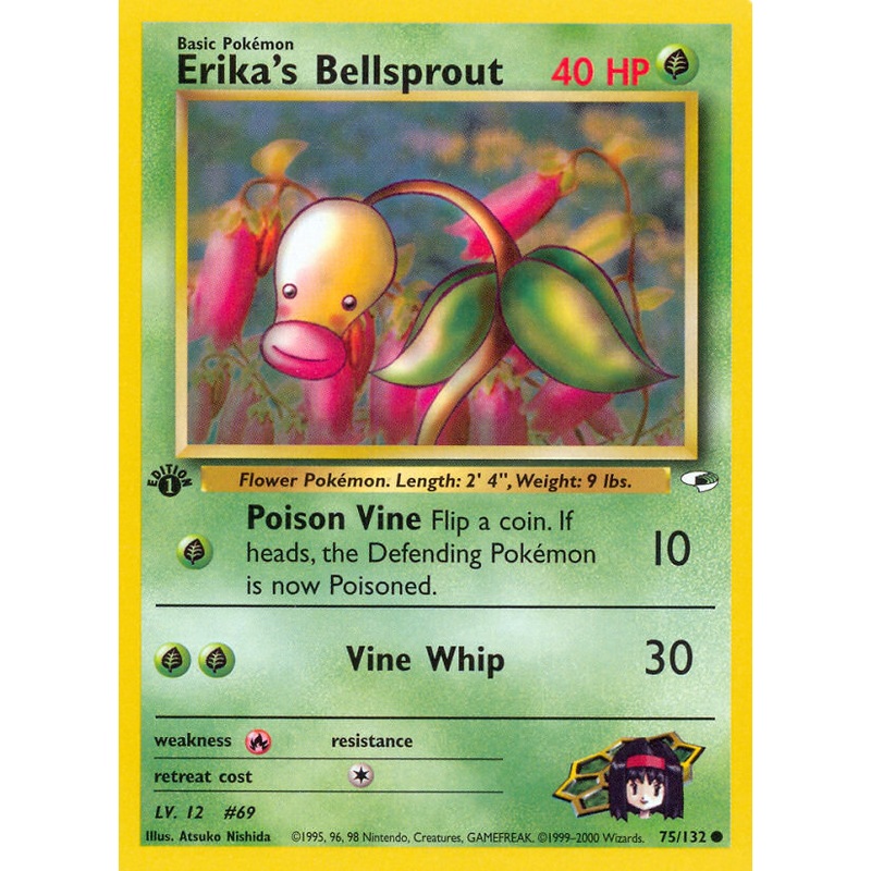 Erika's Bellsprout (75/132) [Gym Heroes 1st Edition]