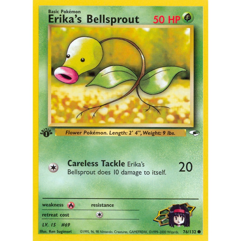 Erika's Bellsprout (76/132) [Gym Heroes 1st Edition]