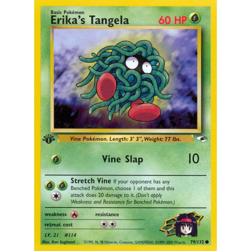 Erika's Tangela (79/132) [Gym Heroes 1st Edition]