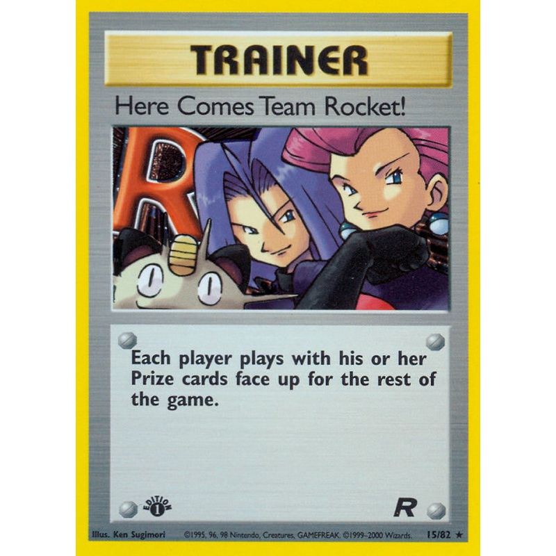 Here Comes Team Rocket! (15/82) [Team Rocket 1st Edition]