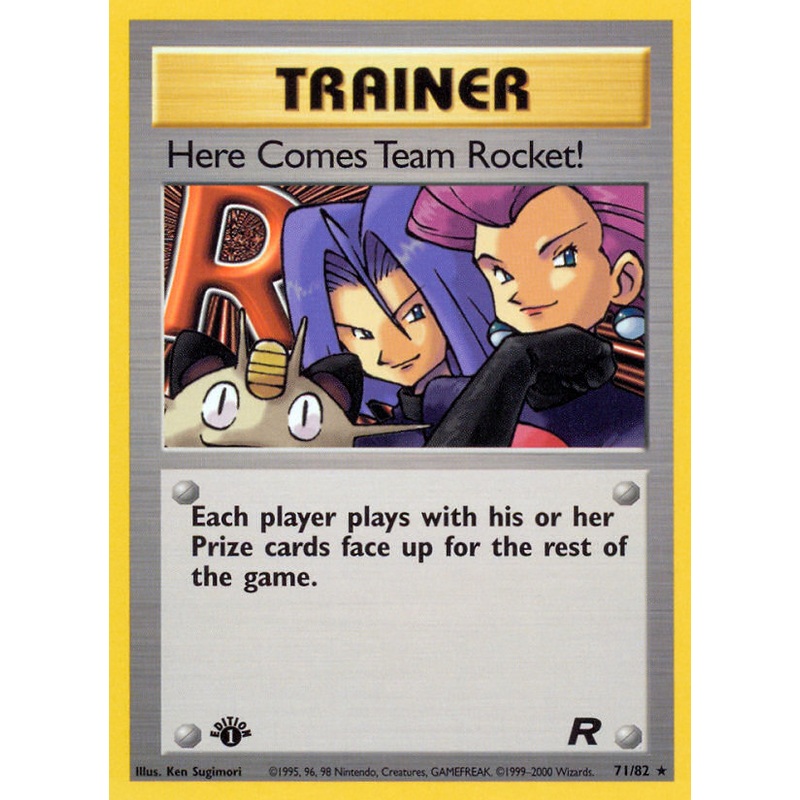 Here Comes Team Rocket! (71/82) [Team Rocket 1st Edition]