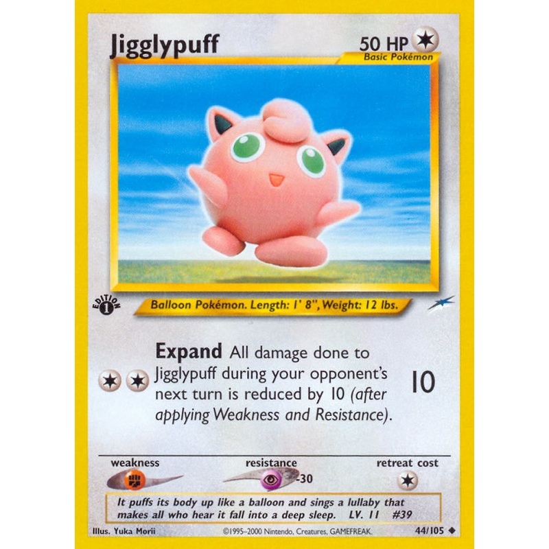 Jigglypuff (44/105) [Neo Destiny 1st Edition]