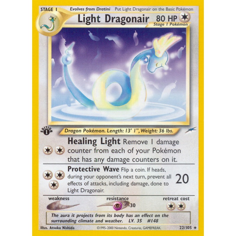 Light Dragonair (22/105) [Neo Destiny 1st Edition]