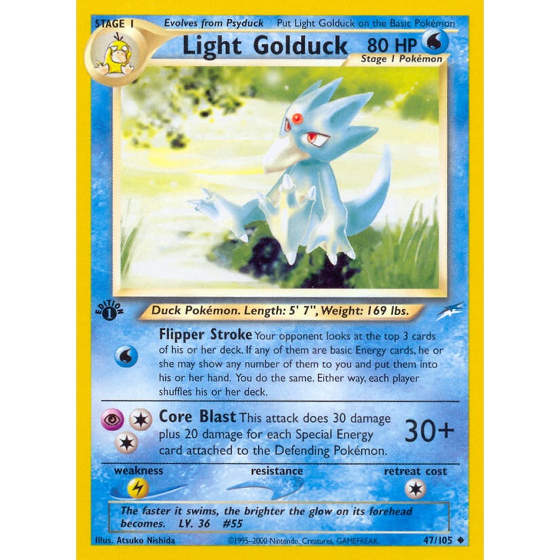 Light Golduck (47/105) [Neo Destiny 1st Edition]