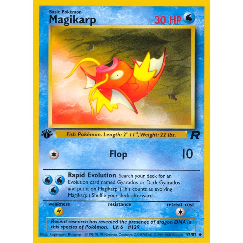 Magikarp (47/82) [Team Rocket 1st Edition]