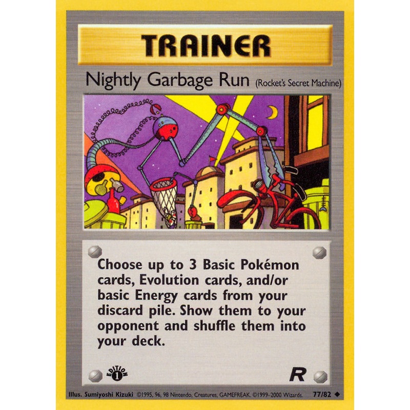 Nightly Garbage Run (77/82) [Team Rocket 1st Edition]
